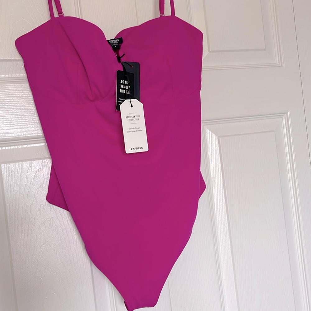 Magenta bodysuit